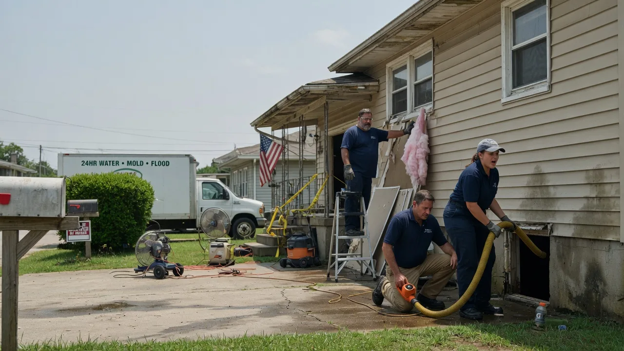 Water Damage Repair in Bucyrus, KS near me